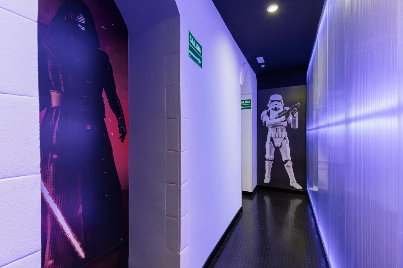 Art Seven Hostel Capsules มาดริด ภายนอก รูปภาพ